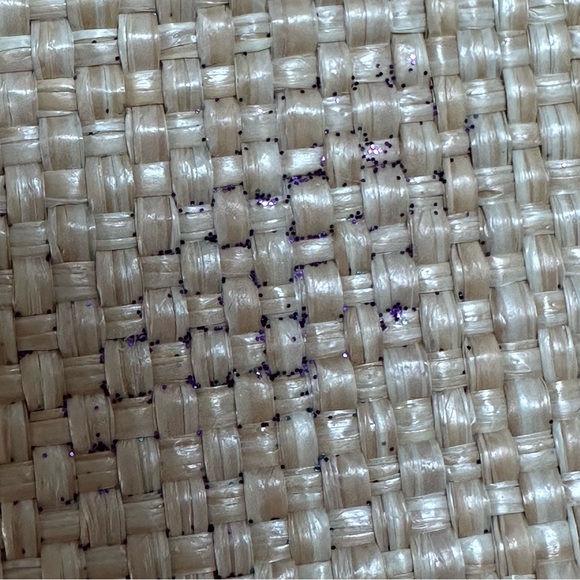 Stella & Dot Antibes Embroidered Palm Tote EUC - Picture 12 of 16